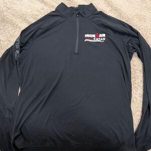 SUGOI Black Zip Up Sweater